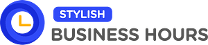 Stylish Business Hours logo