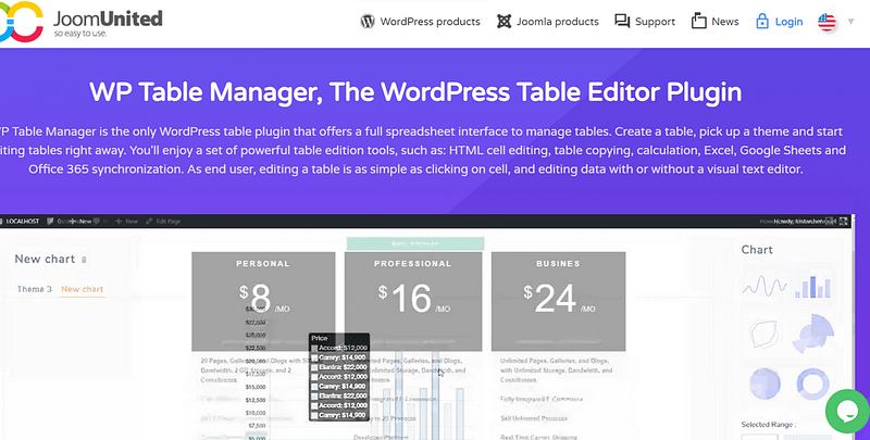 wp table manager
