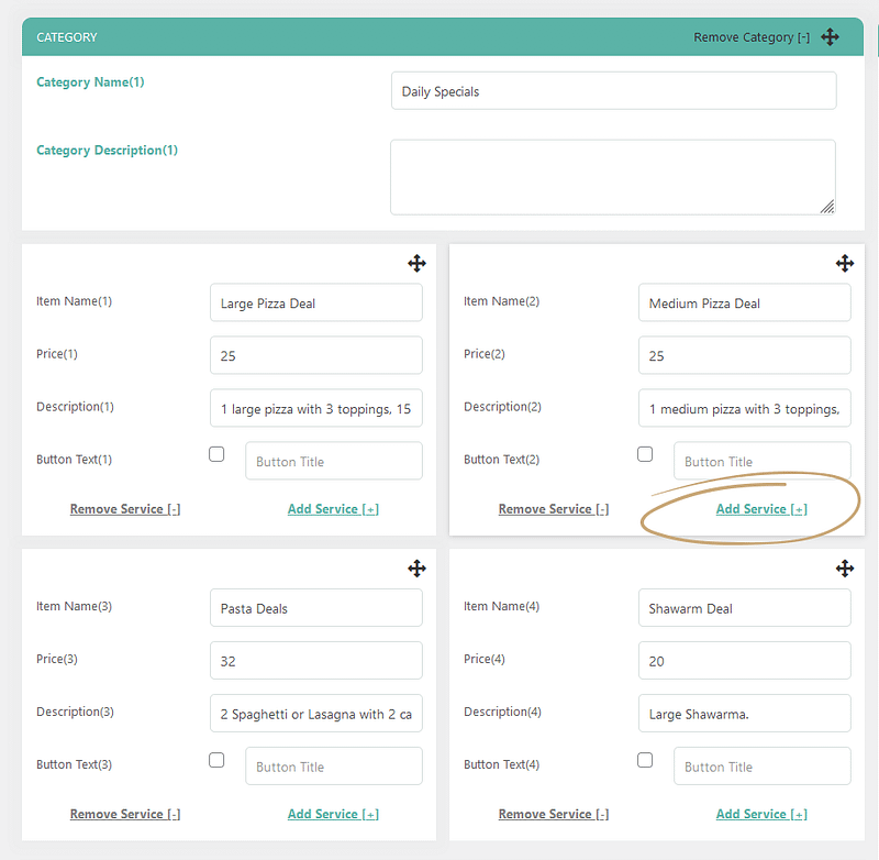 Price List Maker - Stylish Price List | WordPress Plugin